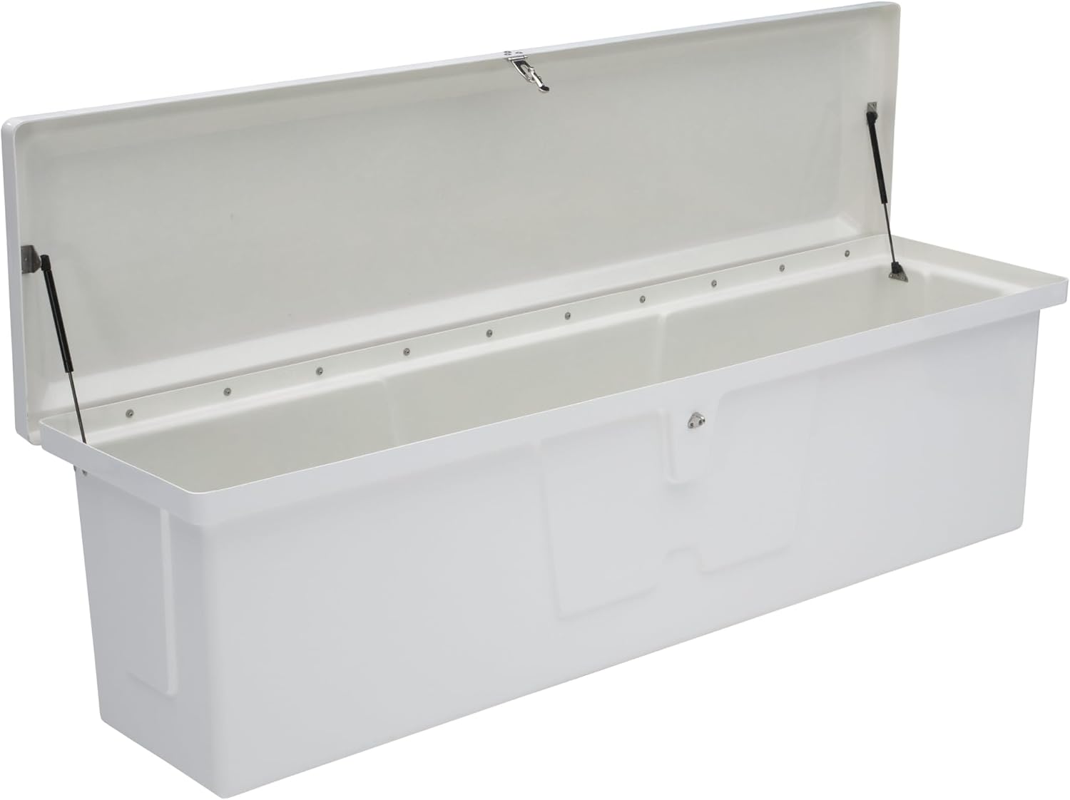 Taylor Made Stow N’ Go Fiberglass Dock Box White 24"H x 72"W x 23"D