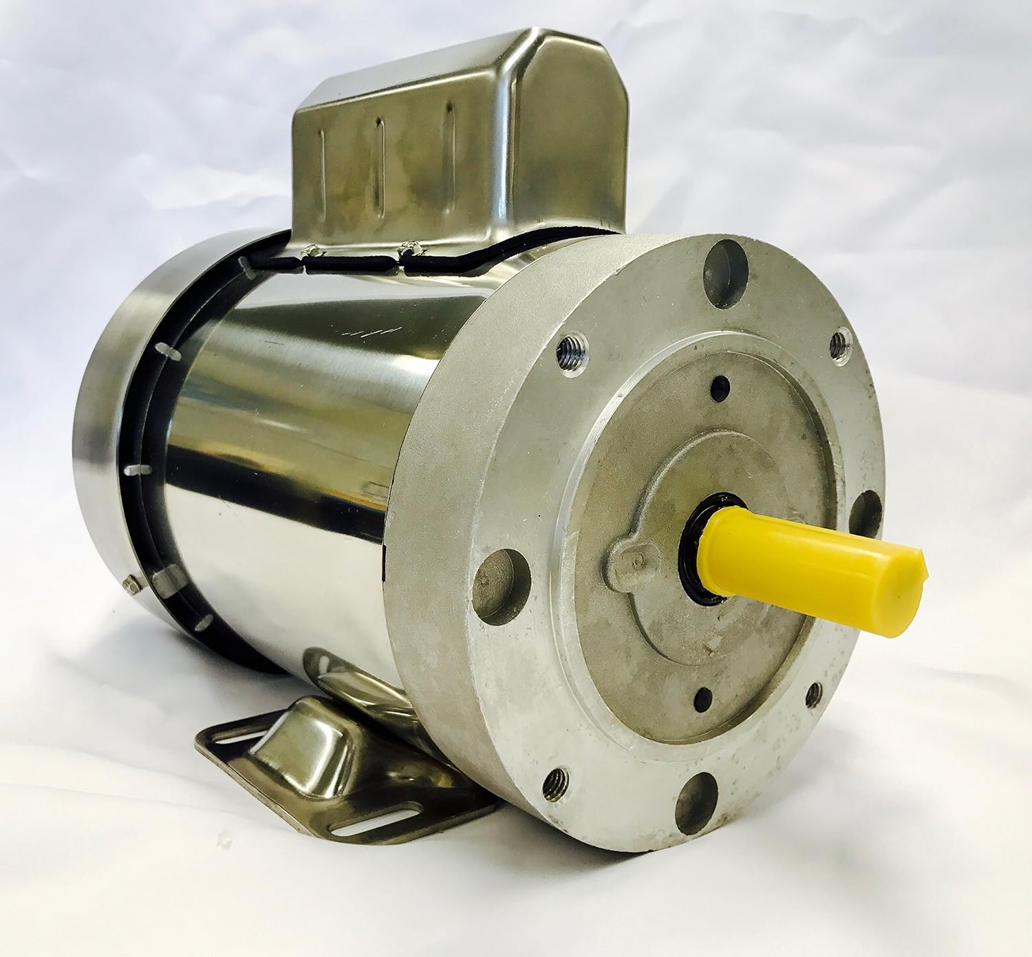 SMC YCN5654BX 1 HP Stainless Steel Boat Lift Motor, 1725RPM, 1.15 Service Factor, 56C Fram